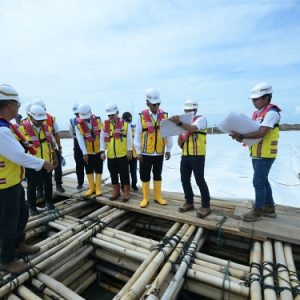 Menteri PU Tinjau Pembangunan Tol Semarang-Demak, Target Selesai April 2027