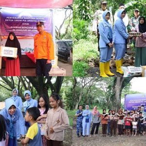 PIA Ardhya Garini Pusat Berikan Bantuan Untuk Korban Bencana Alam di Cianjur