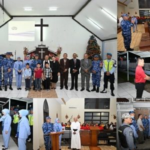 Perayaan Natal 2024, Danlanud Husein Sastranegara Sampaikan Pesan Damai