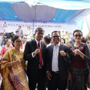 Pesta Perak HKBP Porsea, ini pesan Bupati Toba