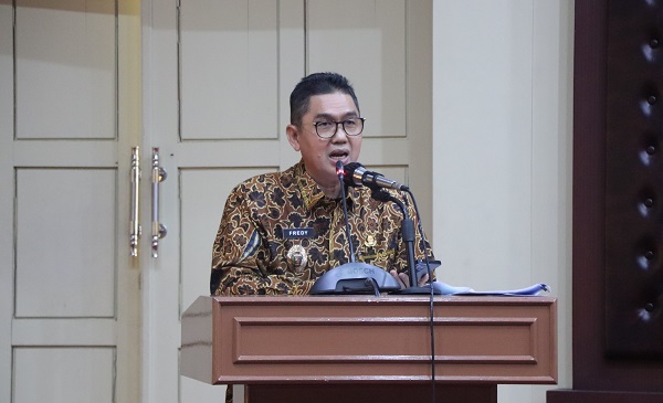 Pj Sekda Provinsi Lampung Buka Workshop Penguatan Sistem Akuntabilitas Kinerja Pemerintah (SAKP)