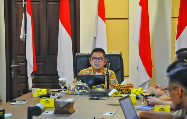 Sekdaprov Lampung Ikuti Peringatan Hakordia Tahun 2024, Presiden Amanatkan Seluruh APH Tegas Berantas Korupsi