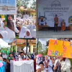 Siswai PAUD dan TK se-Kecamatan Cirinten ikuti simulasi Manasik Haji