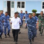 Terima kunjungan Tim Badan Gizi Nasional, Danlanud Husein Sastranegara Tinjau Sarpras Dapur Sehat Program Makan Bergizi 