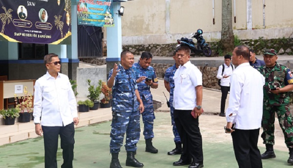 Terima kunjungan Tim Badan Gizi Nasional, Danlanud Husein Sastranegara Tinjau Sarpras Dapur Sehat Program Makan Bergizi