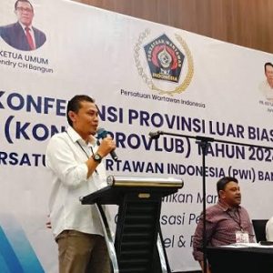 Terpilih Aklamasi, Mashudi Jabat Ketua PWI Banten periode 2024 – 2029.