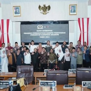 Tim Korsupgah KPK RI berikan penyuluhan pencegahan korupsi kepada 60 anggota DPRD Sukabumi