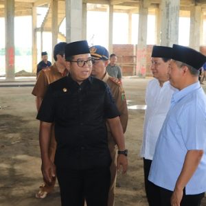 Tinjau Pembangunan Masjid Al – Hijrah, Pj Gubernur Samsudin : Ini bagian cinta kepada Allah