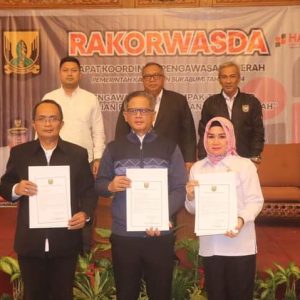 Bupati Marwan Hadiri Rakor Pengawasan Daerah Tingkat Kab Sukabumi Tahun 2024