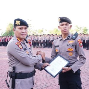 Aksi Heroik Personel Samapta Polda Sumut Bekuk Genk Motor Diganjar Penghargaan