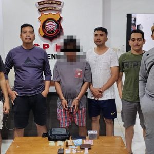 Bukti Komitmen, Polres Ketapang Kembali Tangkap Pengedar Narkoba di Kendawangan