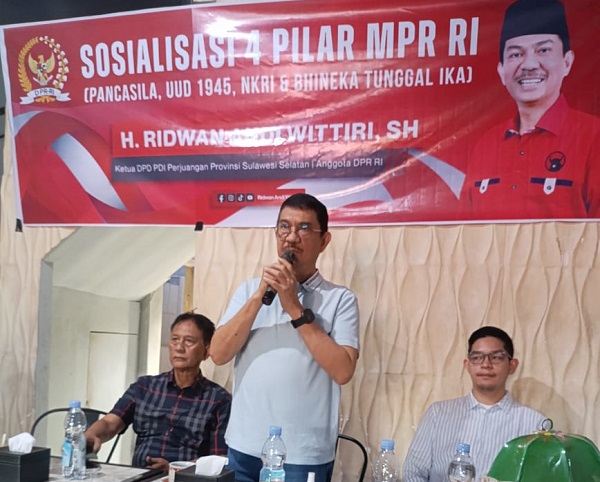 H. Andi Wittiri Gelar Sosialisasi Empat Pilar Kebangsaan di Kabupaten Gowa
