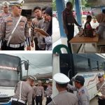 Jelang Libur Panjang, Satlantas Polres Lebak Sidak Ram Chek Armada Bus 