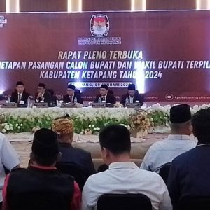 KPU Ketapang Tetapkan Alexander Wilyo dan Jamhuri Amir Sebagai Bupati dan Wakil Bupati Terpilih