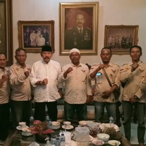 Ketua DPD Banten Gabungnya Wartawan Indonesia kunjungi Mayjen TNI (Purn) Sulaeman