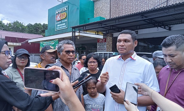 Minta hentikan pembongkaran, Warga pemilik tanah datangi PT. Global Papua Abadi