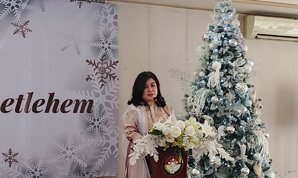 Persekutuan Doa Oikumene Adriella Dharma Wanita Pusat Gelar Ibadah Natal dan Tahun Baru 2025