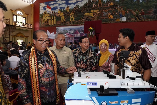 Pj. Gubernur Lampung Buka Teknokrat Academic Expo 2025, Dorong Inovasi dan Kreativitas Mahasiswa