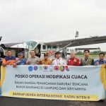 Pj. Gubernur Lampung Resmi Lepas Operasi Modifikasi Cuaca untuk Cegah Banjir di Provinsi Lampung