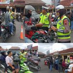 Polwan Cantik, Kanit Gakkum Satlantas Polres Slawi pimpin operasi razia kendaraan