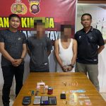 Simpan dan kuasai sejumlah narkoba, Personil Polsek Nanga Tayap amankan dua tersangka pelaku