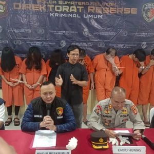 Tim Opsnal Unit 4 Subdit III Jatanras Polda Sumsel Ringkus Tujuh dari Sembilan Tersangka Pecuri di Minimarket