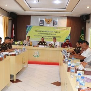 Tingkatkan Pelayanan, Kejari Toba Gelar Forum Konsultasi Publik