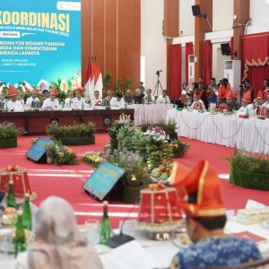 Hadiri Rakor Ketahanan Pangan di Makassar, Menteri Dody: Penambahan Luas Tanam di Sulsel 213.521 Hektare