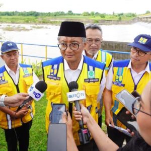 Menteri Dody Tinjau Kesiapan Air Irigasi Bendungan Bili-Bili dan Bendung Bissua di Sulawesi Selatan