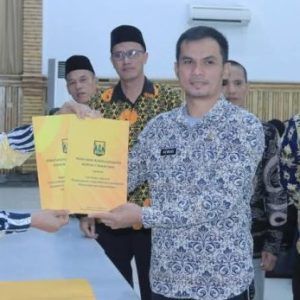 Kecamatam Pelabuhan Ratu Gelar Serah Terima Jabatan Pejabat Struktural