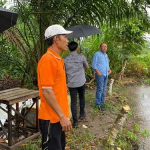 Sukseskan Program Ketahanan Pangan, Dir Intelkam Polda Kalbar Tinjau Lahan Tanam Jagung di Muara Pawan