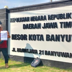 Ahli Waris Laporkan Dugaan Pemalsuan Sertifikat Tanah SHM No. 694 A.N HRS ke Polresta Banyuwangi