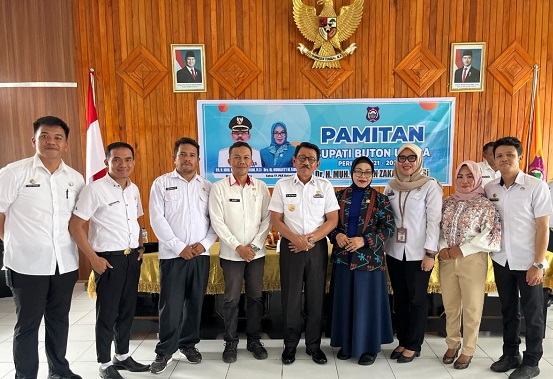 Akhiri Masa Jabatan, Bupati Buton Utara Pamit Kepada Seluruh Jajaran ASN