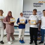 Bersam Para Pensiunan, Bank Mandiri Taspen KCP Ketapang Adakan Kegiatan KMI
