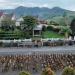 Bupati Pakpak Bharat Pimpin Apel Gabungan Awal Tahun 2025