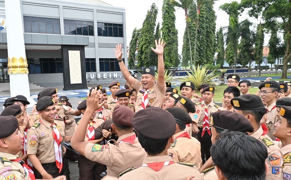 Ciptakan Generasi Muda Unggul dan Prima serta Ampuh, Lanud Husein Sastranegara Gelar Pelatihan Dasar Kepemimpinan Saka Dirgantara