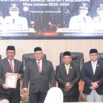 DPRD Gelar Rapat Paripurna Serah Terima Jabatan Bupati dan Wakil Bupati Sukabumi
