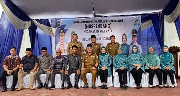 Hadiri Musrenbang Tingkat Kecamatan, Bupati Pesawaran Tekankan Pentingnya Perencanaan