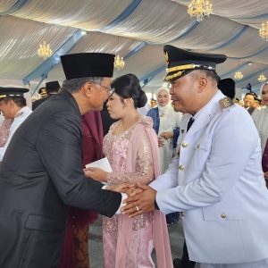Hadiri Pelantikan Kepala Daerah, Menteri PU Ajak Perkuat Koordinasi Pembangunan Infrastruktur