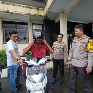 Hanya Butuh 3 Hari Setelah Lapor Polisi, Sepeda Motor Hilang Kembali ke Pemiliknya