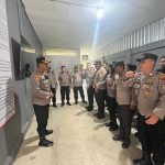 Jelang Keputusan MK, Kapolres Nabire Tinjau Titik Pengamanan 