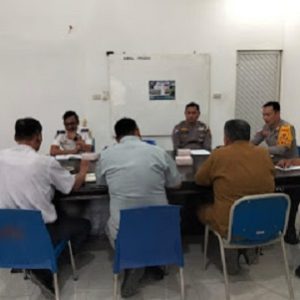 Kasat Lantas Polres Toba hadiri Rapat Koordinasi Forum LLAJ