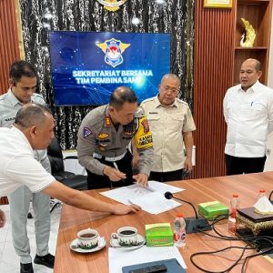 Kasatlantas dan Dirlantas Polda Sumut Hadir Sertijab Pengalihan Operasional BBN1 dan BBN2 Mutasi dari Samsat
