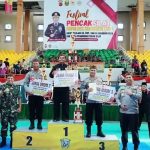 Ketua DPRD Kabupaten Sukabumi Hadiri Pembukaan Festival Pencak Silat Kapolres Sukabumi CUP I 2025