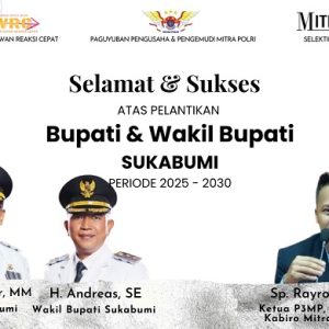 Ketua P3MP Sukabumi : Selamat atas Dilantiknya Bupati dan Wakil Bupati Sukabumi Periode 2025-2030