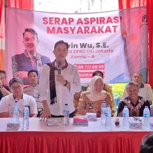 Kevin Wu PSI Serap Aspirasi Warga Jakarta Barat: Sekolah Negeri, Puskesmas, dan Bantuan Sosial Harus Jadi Prioritas