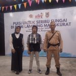 M. Roni Sabet Gelar Juara Lomba Baca Puisi Wartawan di HPN 2025 Kalsel