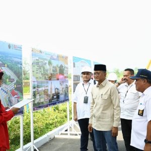 Menteri PU Tinjau Bendung Rentang untuk Dukung Swasembada Pangan