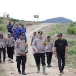 Pamatwil Polda dan Kapolres Lakukan Supervisi Perkembangan Tumbuhan Jagung Hibrida di Ketapang