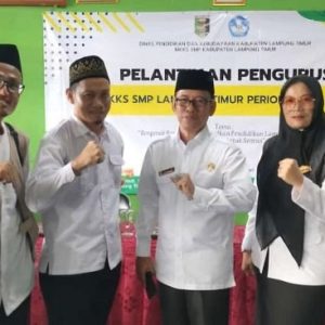 Pelantikan Pengurus MKKS SMP se-Kabupaten Lampung Timur Masa Bakti 2025 – 2027
